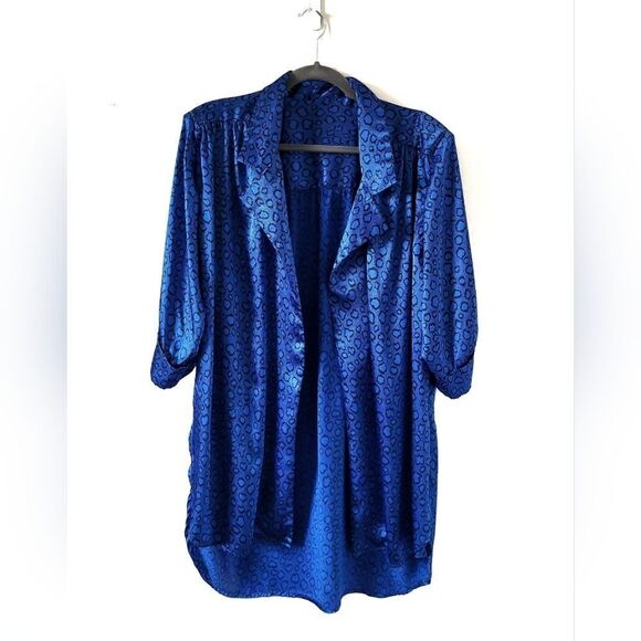 Vintage Blue Leopard Matching Set - Picture 7 of 10